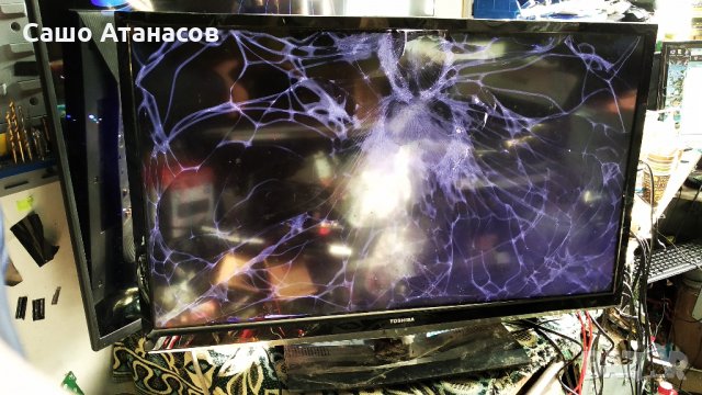 TOSHIBA 32HL933G със счупена матрица ,PE-3850-01UN-LF ,SSL320_3E2B ,JPN_S100FAPC2LV0.0 ,32AV933_MAIN