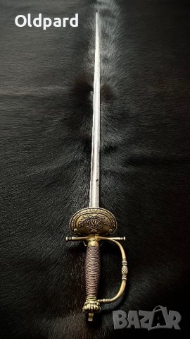 Староанглийски меч.  19 в. (преди 1876 г), снимка 7 - Антикварни и старинни предмети - 39454111