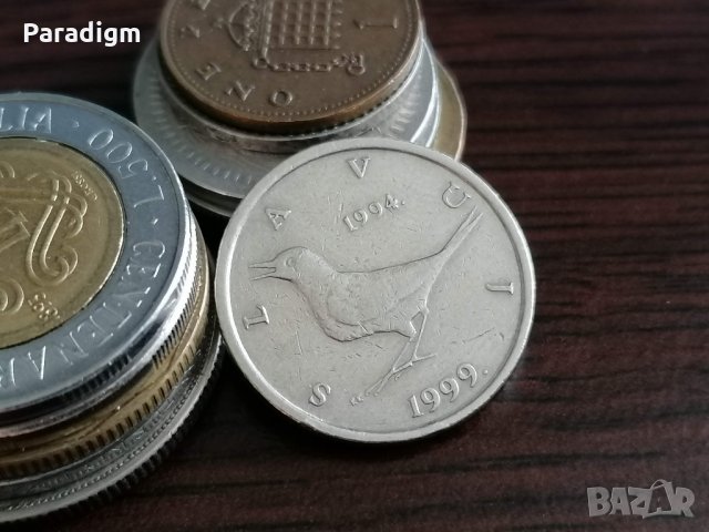 Монета - Хърватска - 1 куна | 1999г., снимка 2 - Нумизматика и бонистика - 35271455