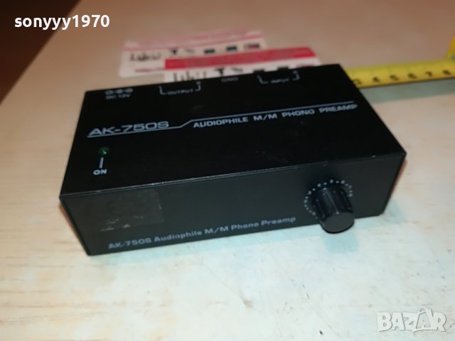 🛑AK-760S AUDIOPHILE M/M PHONO PREAMP 1909220926М, снимка 8 - Ресийвъри, усилватели, смесителни пултове - 38045588