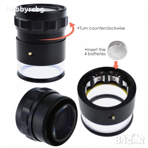 Светлодиодна лупа-скала с 20мм мащабна таблица, снимка 8 - Други инструменти - 25809868