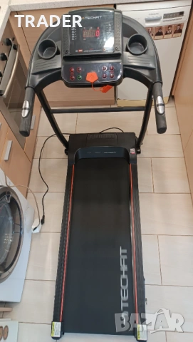 Бягаща пътека TECHFIT MT99, Мотор 2 к.с., Скорост 1-10 км/ч, Bluetooth+App, Ръчно накланяне, Максима, снимка 6 - Фитнес уреди - 50983016