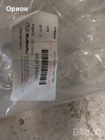 ЧИСТО НОВ ОРИГИНАЛЕН ДЕСЕН РЕФЛЕКТОР ЗА SUBARU B9 TRIBECA, снимка 2 - Части - 47774486