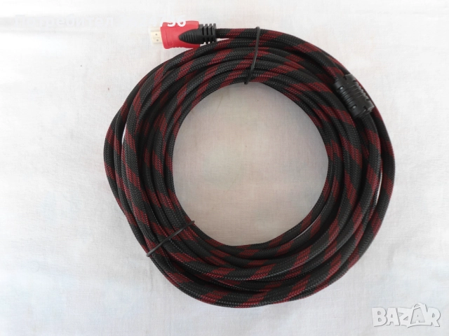 HDMI кабел 10 м., снимка 2 - Стойки, 3D очила, аксесоари - 52905608