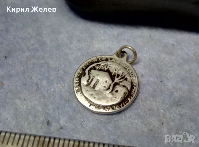 СТАРИННА ДВУСТРАННА СРЕБЪРНА ИКОНКА СРЕБРО 900 от ГРАД ЕФЕС СВЕТА БОГОРОДИЦА РЪЧНА ИЗРАБОТКА 27579, снимка 8 - Антикварни и старинни предмети - 49604825