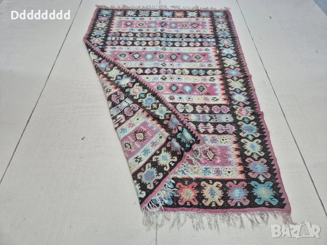 Стар Чипровски килим, снимка 6 - Антикварни и старинни предмети - 51865762