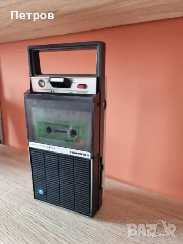 Ретро Касетофон Blaupunkt Twen Junior 1966 и микрофон Grundig, снимка 6 - Радиокасетофони, транзистори - 50328640