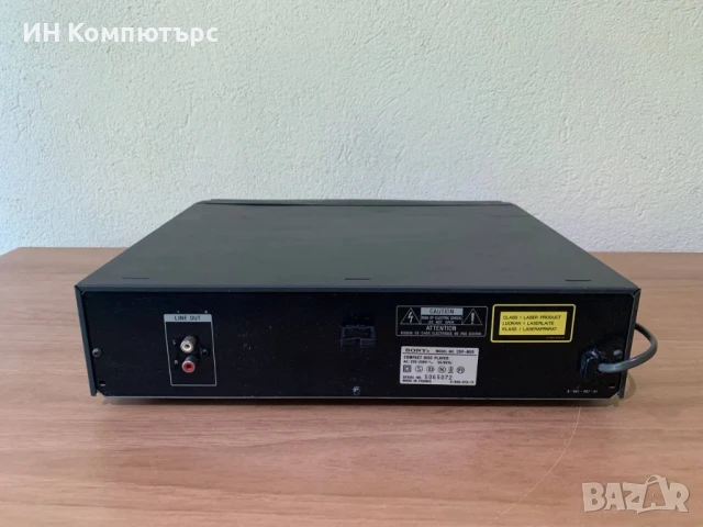 Продавам компакт диск плеър Sony CDP-M33 миди формат, снимка 5 - Други - 50989771