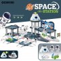 Космическа станция паркинг с космонафти за деца, снимка 2