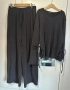 Зара дамски сет, панталон М размер, блуза С, нов, снимка 1