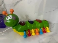 Бебешка играчка музикална гъсеница Playgo Giggling Германия, снимка 4