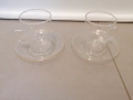 Кристална купа ръчно шлифован оловен кристал, чаши, снимка 4
