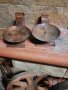 меден,бъкърен свещник,свещници, снимка 3