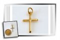 златен кръст -мини- 0.50 грама, снимка 1 - Колиета, медальони, синджири - 13309966