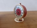 Колекционерски будилник часовник Слава на кирилица червен, снимка 5
