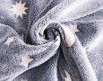 Magic Blanket Детско Розово/Сиво светещо в тъмното плюшено одеяло , снимка 7