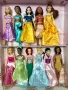 Кукла Тиана, Рапунцел, Покахонтас, Мулан, Есмералда, Пепеляшка, Аврора, Жасмин, Снежанка, Ариел, Бел, снимка 1