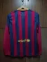 Барселона 2013/2014 оригинална тениска фланелка с дълги ръкави Barcelona Nike размер М , снимка 2