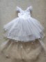 Детска официална рокля размер 128, снимка 1 - Детски рокли и поли - 40877037