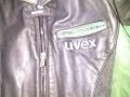 Uvex марково яке естествена кожа моторни спортове размер 40-М, снимка 4
