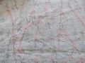Българска дамаска сив фон с розов цвят  - 6 метра широчина 1,45 дамаска за диван и др., снимка 2
