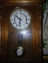 Декоративен класически стенен часовник с махало, снимка 2