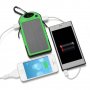 Външна батерия Amio Power Bank 20000 mAh Solar с 2 USB порта, светодиоден фенер,водоустойчива, снимка 6