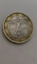 Евро Монета вижда се номинала., снимка 2
