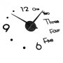 3D самозалепващ се стенен часовник - лесен монтаж и стилен дизайн, снимка 3