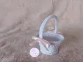 Декоративна плетена кошничка, снимка 2