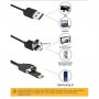 4 в 1 ендоскоп - Wi Fi, USB, Type C и micro USB, 2.0 Mpx,960P, Android, iOS, PC, 8 мм камера, снимка 5