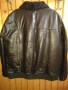 Мъжко зимно черно кожено яке, снимка 3