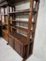 Масивен дъбов шкаф/библиотека с регуриране на рафтовете, снимка 3