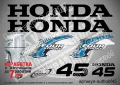 HONDA 25 hp Хонда извънбордови двигател стикери надписи лодка яхта, снимка 12
