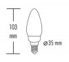 4 БРОЯ ЗА 25ЛВ. Димируеми LED крушки винтидж ефект E14, снимка 3