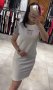 Бяла рокля Pinko код VL671, снимка 1 - Рокли - 32671744