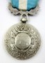 Сребърен военен медал-Франция-1930-Колониален-Оригинал, снимка 4