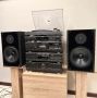 🔊Ретро аудио система - сет TECHNICS - усилвател, сд, триглав дек, тунер, грамофон и тонколони🔈 , снимка 1