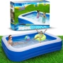 Голям надуваем семеен басейн - релакс и забавление за цялото семейство, снимка 3