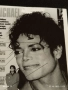 Винтидж снимка картичка на ПОП ИКОНАТА Michael Jackson рядка за КОЛЕКЦИЯ 51165, снимка 3