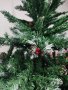 Декорирана елха 150 см , снимка 2