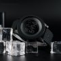 Мъжки електронен часовник, черен, масивен, DUAL TIME, снимка 3