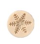 нежна снежинка силиконов молд форма декорация торта фондан шоколад и др., снимка 1 - Форми - 33590599