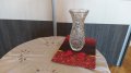 Гравирана кристална ваза, снимка 3