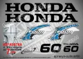 HONDA 90 hp Хонда извънбордови двигател стикери надписи лодка яхта, снимка 16