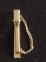 Луксозна позлатена щтипка за вратовръзка перфектно състояние 40925, снимка 4