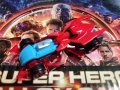 Метална кола на супер героите - Батман, Супермен, Капитан Америка и Спайдърмен, снимка 4