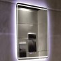 Огледало за баня с LED осветление: размер: 60×80см, снимка 1 - Огледала - 27503193