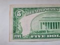 RARE. USA 🇺🇸 $ 5 DOLLARS 1928-B UNC, снимка 6