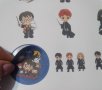 24 бр Хари Потър harry potter лепенки самозалепващи стикери за ръчна изработка за подарък , снимка 2